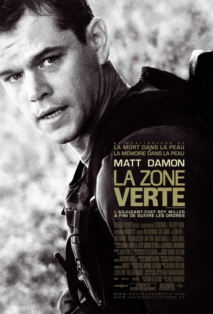 LA ZONE VERTE (2010) Film